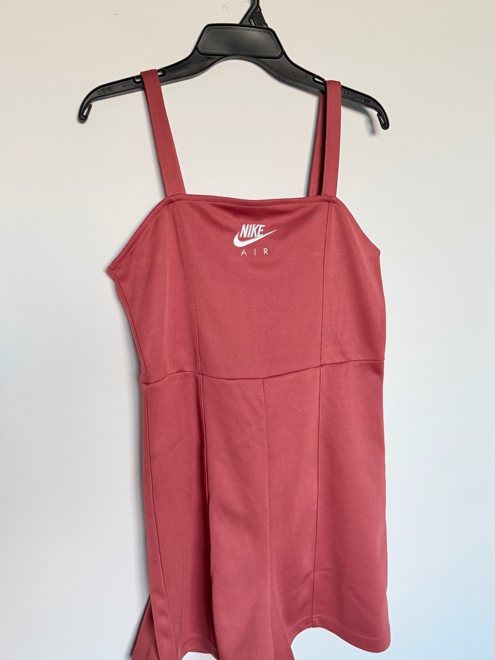 Nike Air Rose-Red Tank Mini Romper